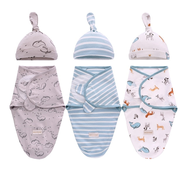 The Sweet Dreams Baby Swaddle 3-pack