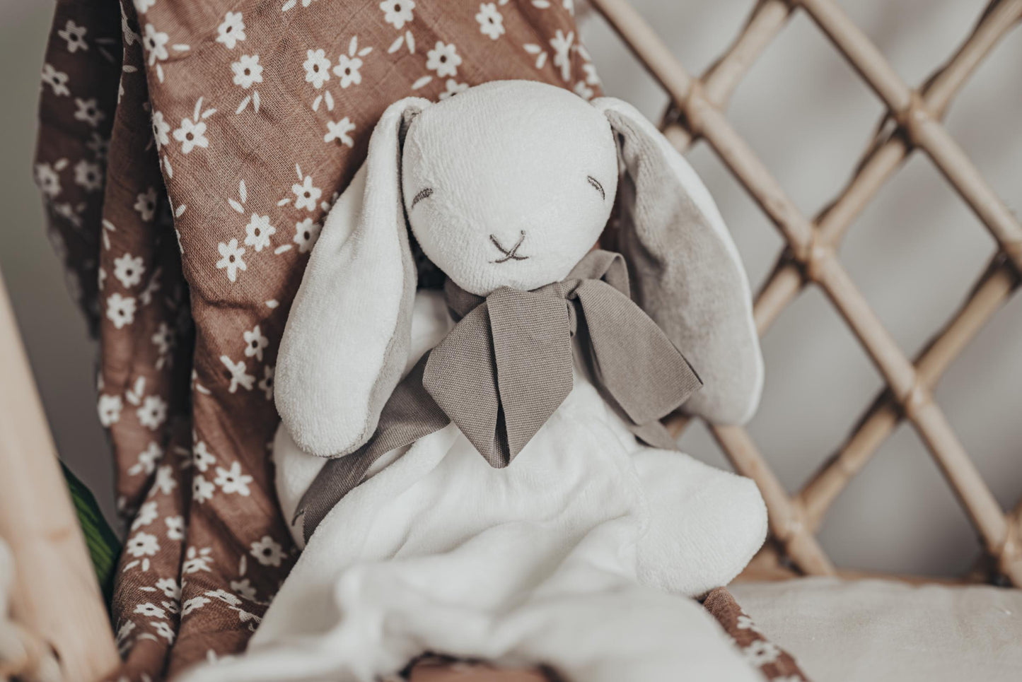 Organic Cotton Comforter Toy - Bunny