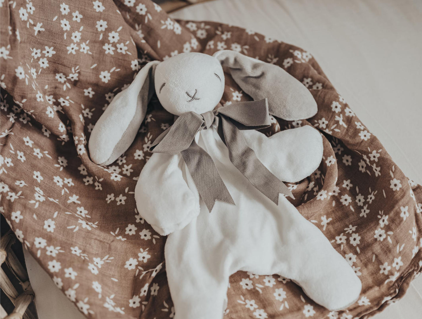 Organic Cotton Comforter Toy - Bunny