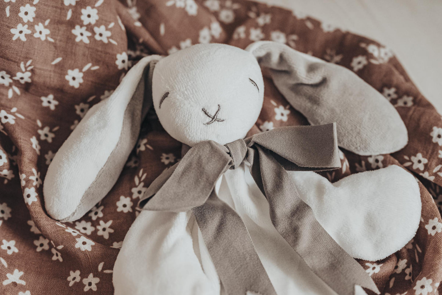 Organic Cotton Comforter Toy - Bunny