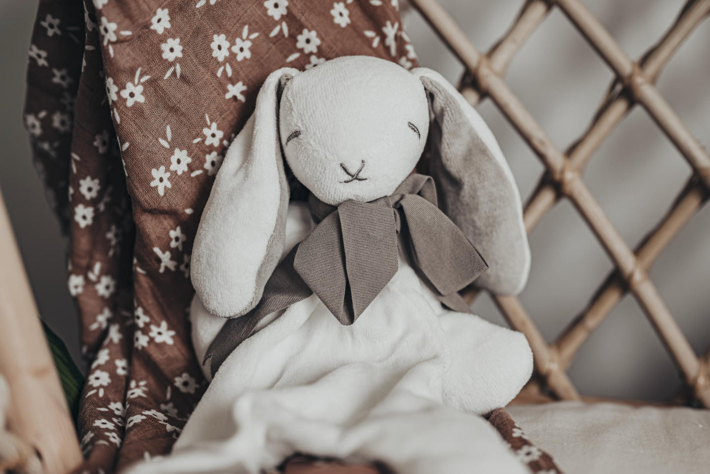 Organic Cotton Comforter Toy - Bunny