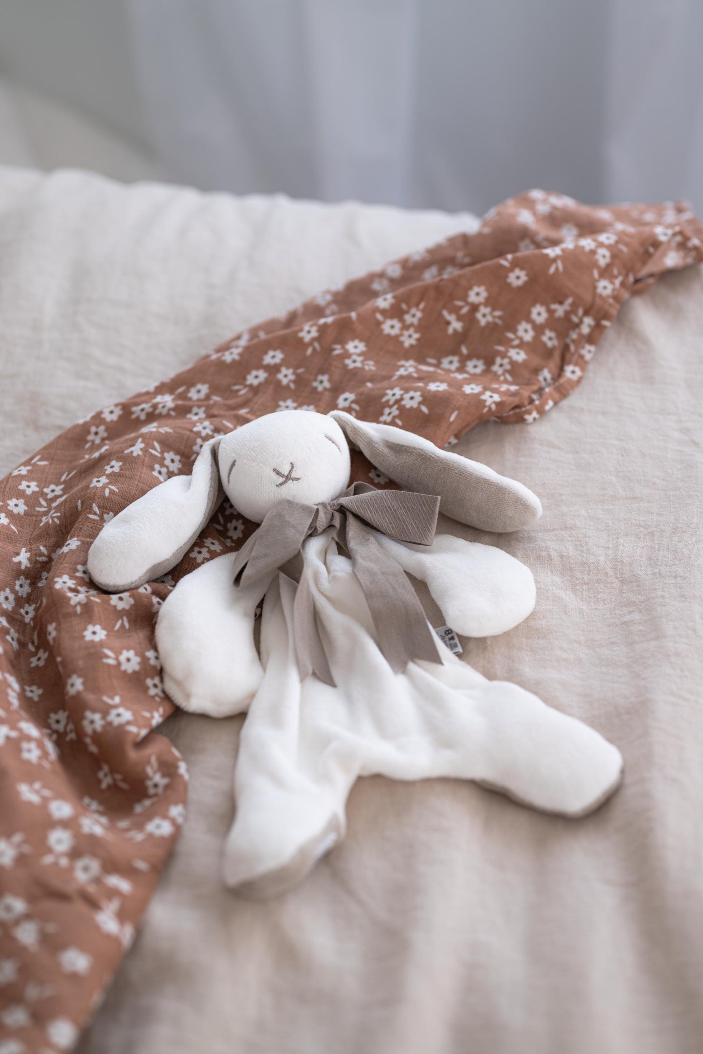 Organic Cotton Comforter Toy - Bunny