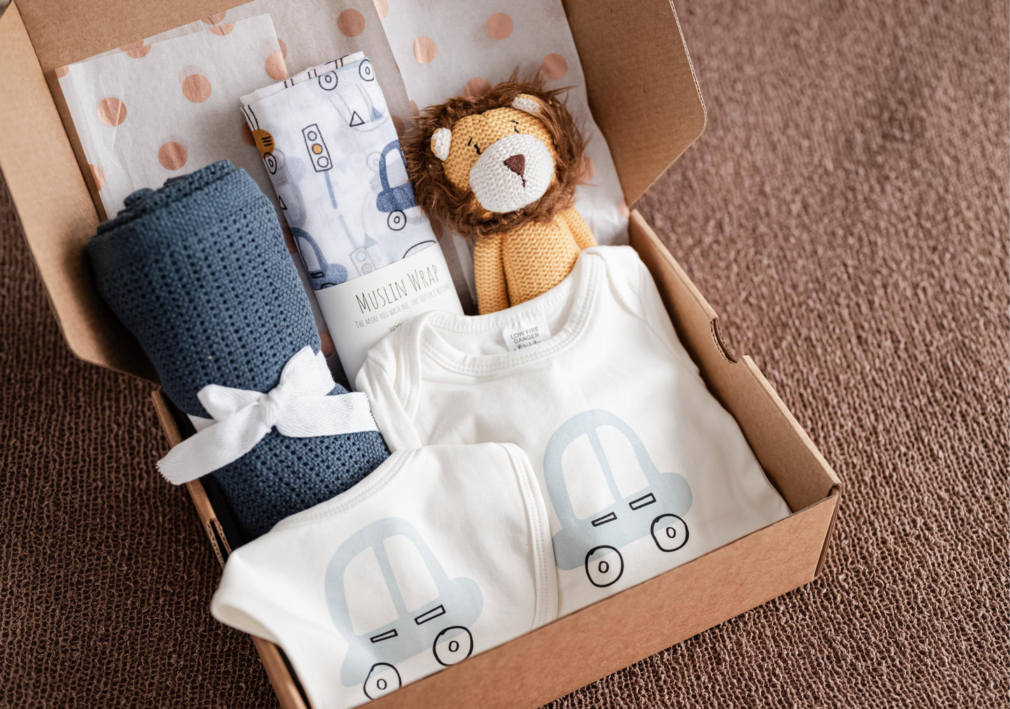 Hello World Baby Gift Hamper - Car