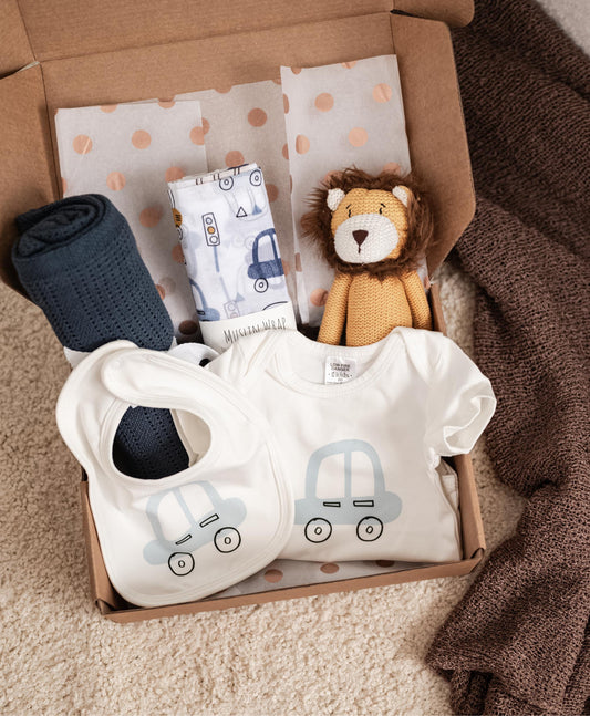 Hello World Baby Gift Hamper - Car