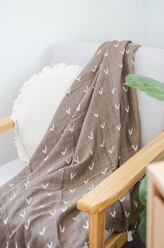 Muslin Cotton Swaddle - Cosy Compass