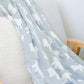 Muslin Cotton Swaddle - Polar Bear Dreams