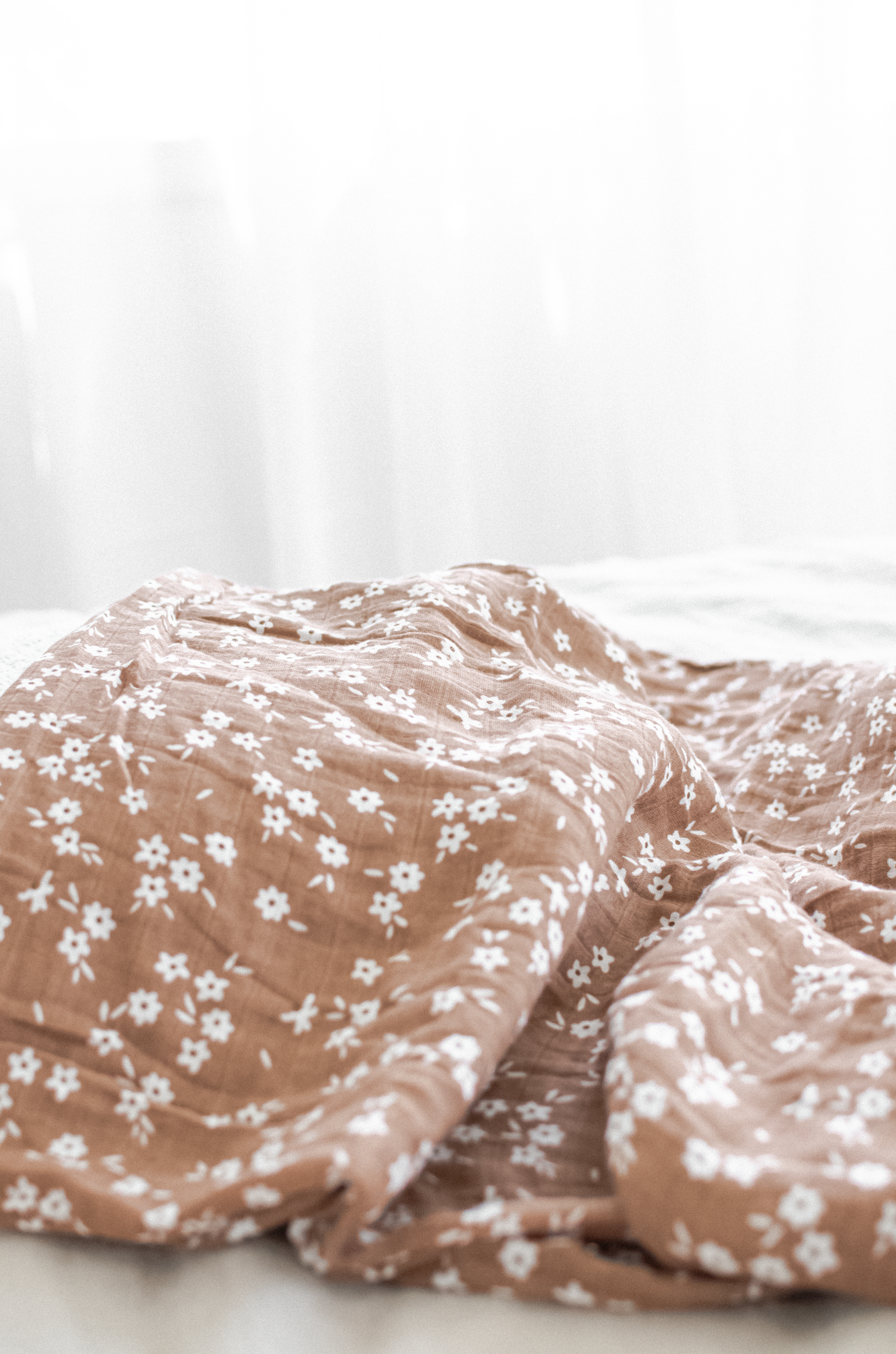 Muslin Cotton Swaddle - Blossom Dreams