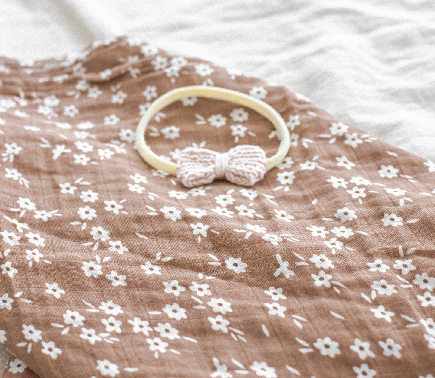 Muslin Cotton Swaddle - Blossom Dreams