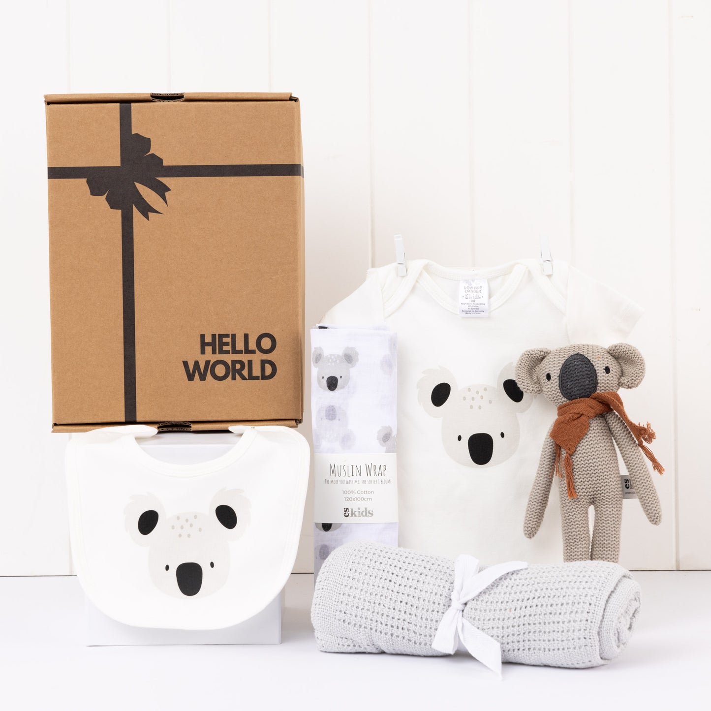 Hello World Baby Gift Hamper - Koala