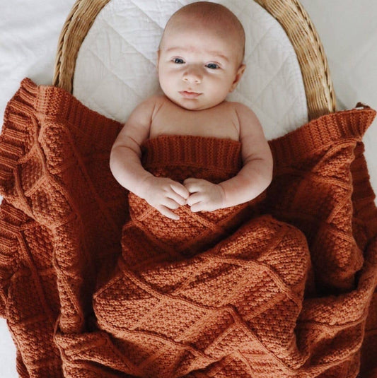 Knitted Baby Blanket